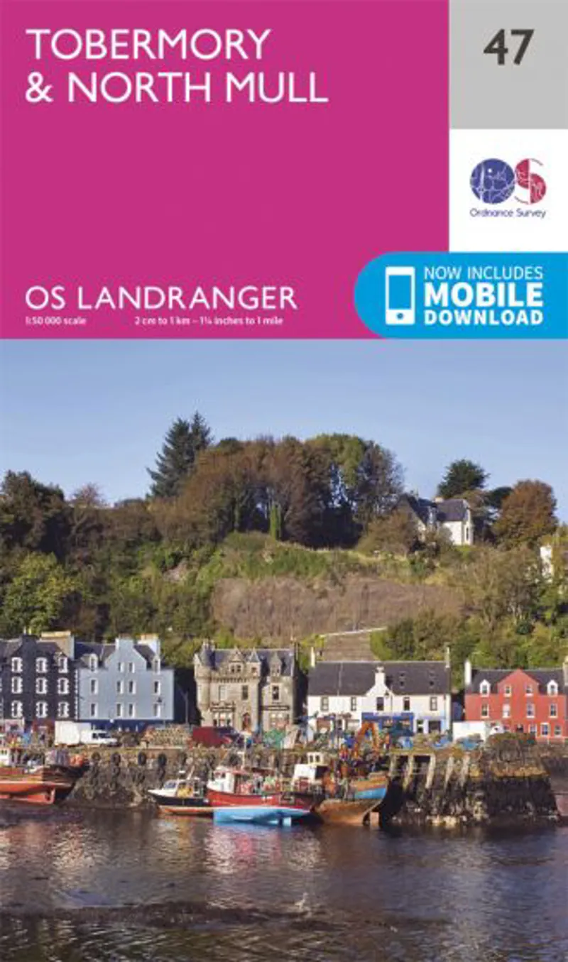 OS Landranger Map 47 - Tobermory and North Mull